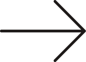 Pfeil nach rechts, symbolisiert Bewegung oder Richtung, ideal für Navigationselemente auf Websites oder in Apps.