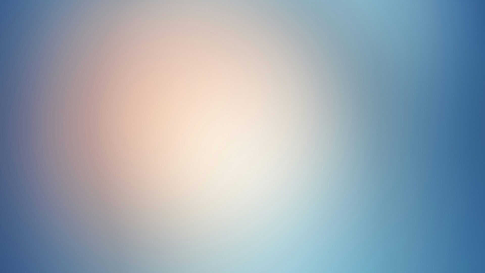 Hintergrundbild mit sanften Farbverläufen in Blau und Beige, ideal für die Verwendung als beruhigendes Design-Element in digitalen Medien oder Webseiten.