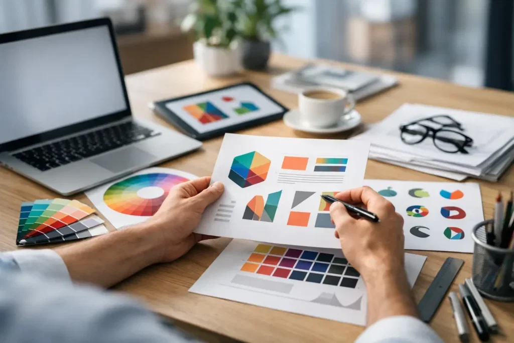 Grafikdesign für Unternehmen mit Wirkung