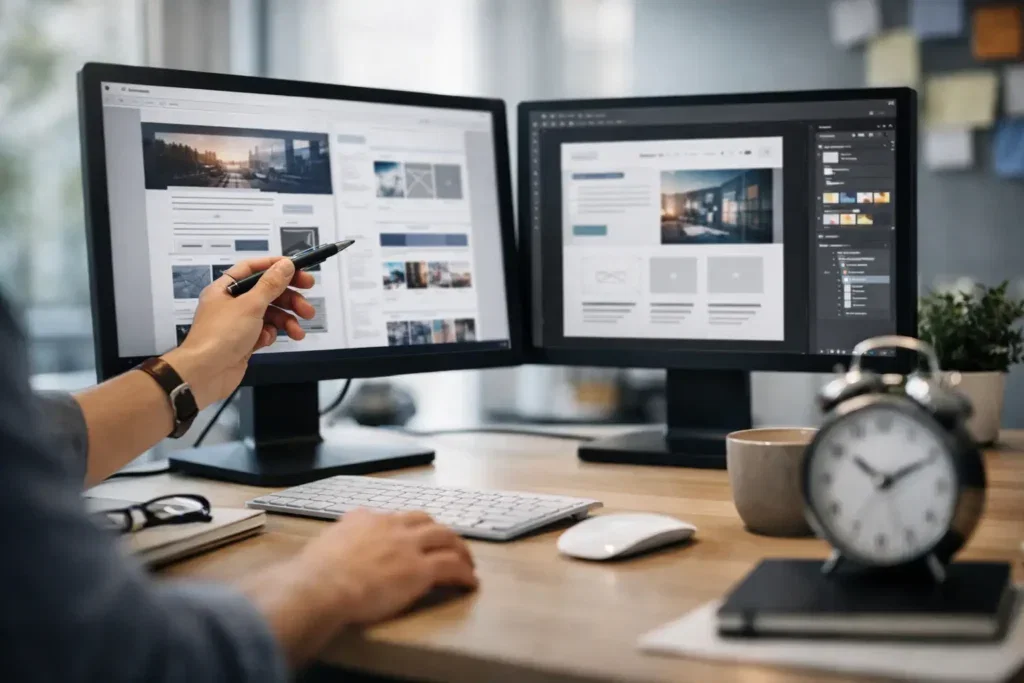 Wie lange dauert Webdesign wirklich?