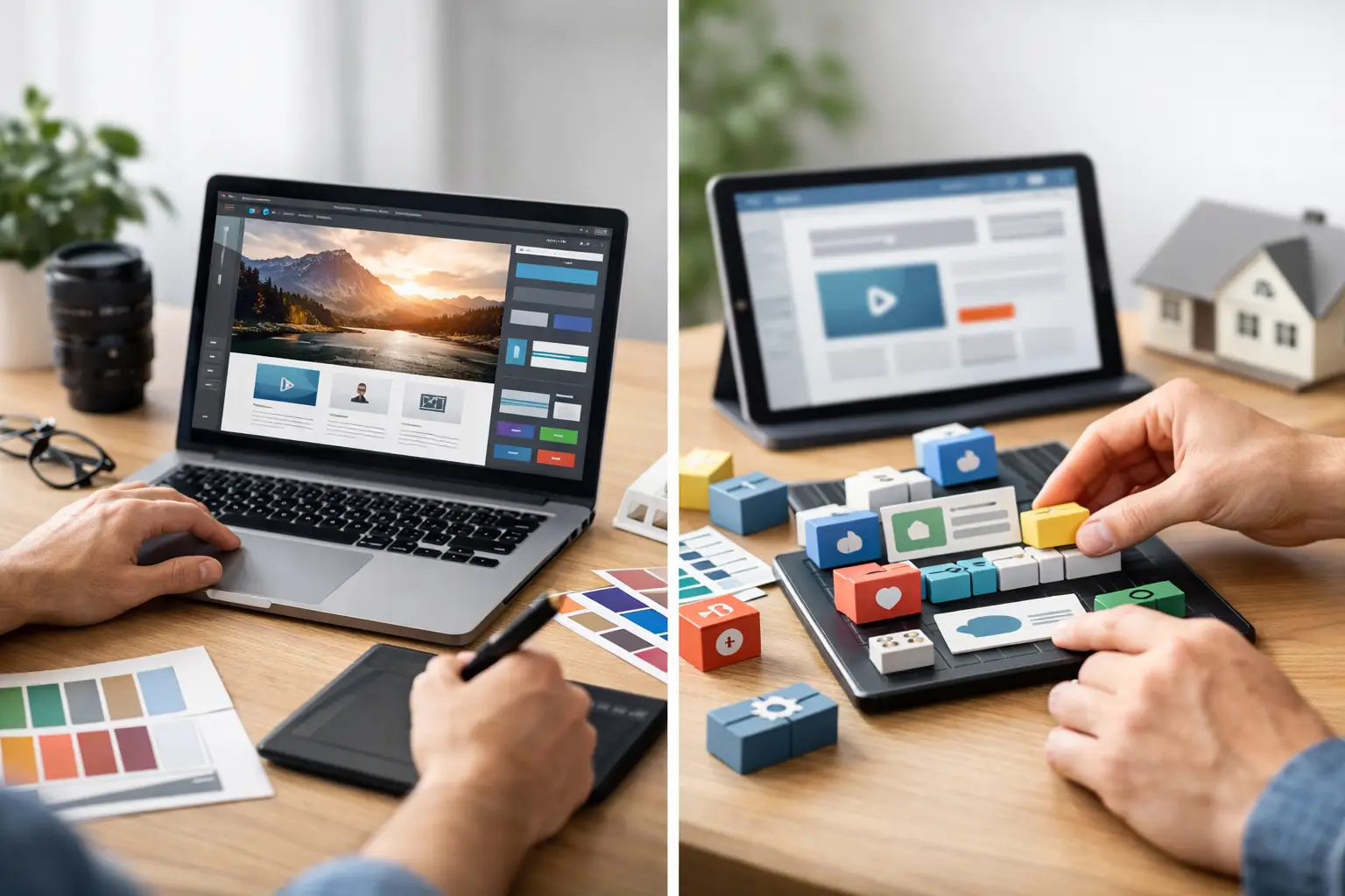 Webdesign oder Baukasten? Was passt?