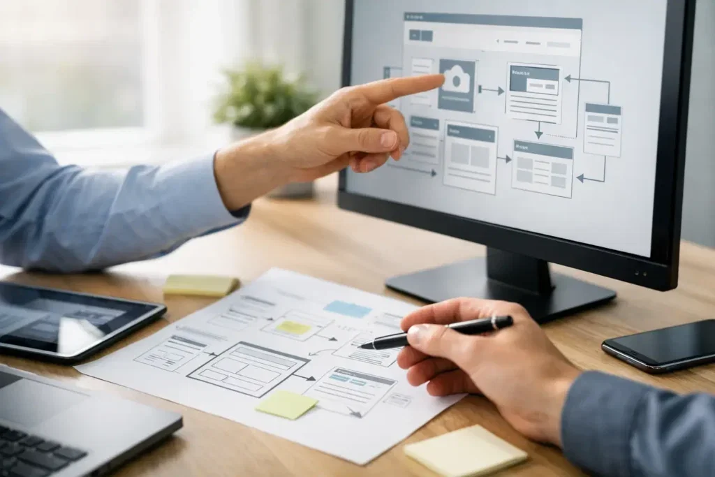 UX-Navigation einer Website verbessern lassen